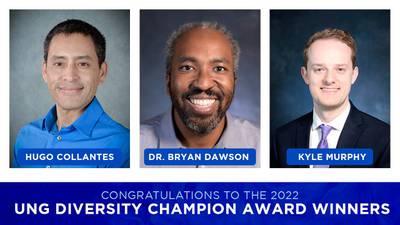 UNG honors faculty members as “diversity champions”