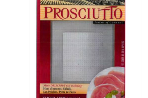 Recall alert: German prosciutto recalled over lack of inspection in US