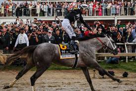 A real mudder: Seize the Grey wins 149th Preakness