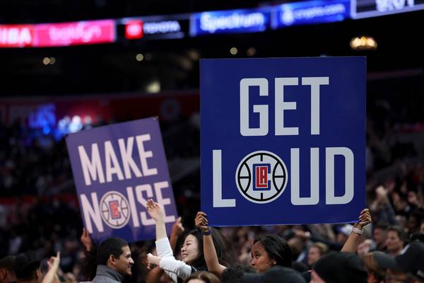 Clippers announce special season ticket for 'The Wall' fan section in new arena