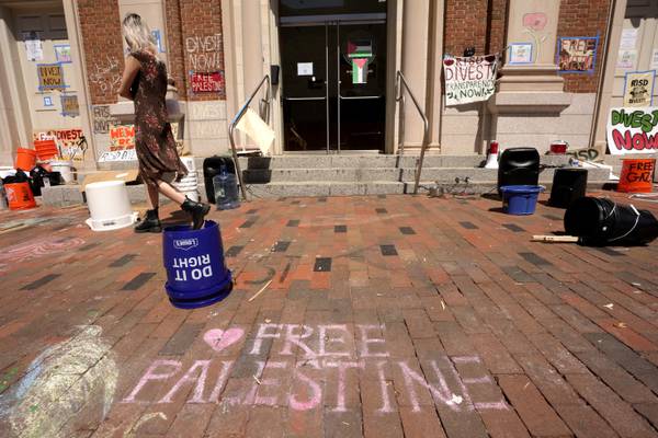 Some colleges that had been permissive of pro-Palestinian protests begin taking a tougher stance