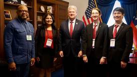 North Oconee students meet with Congressman at Capitol