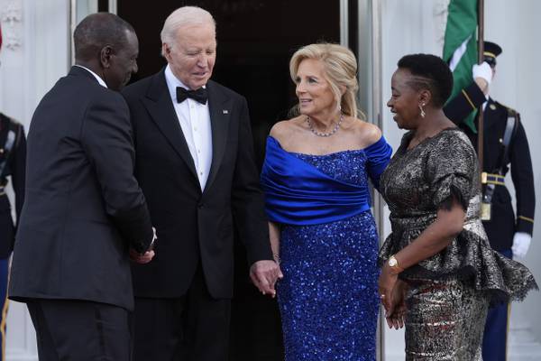 White House fetes Kenya with state dinner featuring sunset views, celebrity star power