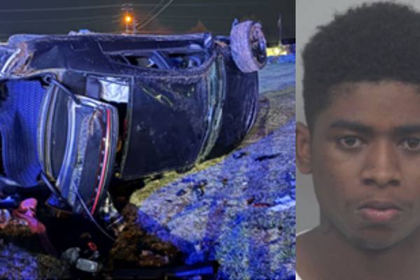Teen strikes patrol cars, crashes stolen Dodge Charger during chase, Gwinnett police say