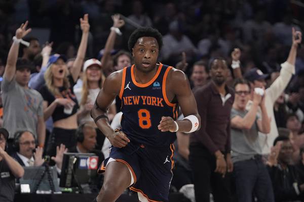 Knicks' OG Anunoby out, Pacers' Tyrese Haliburton questionable for Game 4