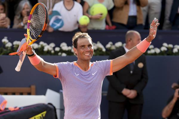 Rafael Nadal wins clay court match for 1st time in 681 days