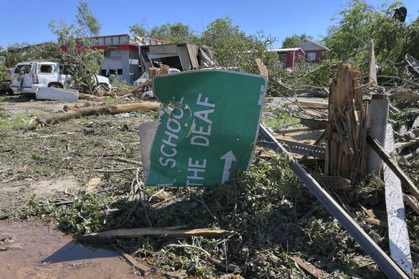 Oklahoma towns hard hit by tornadoes begin long cleanup after 4 killed in weekend storms