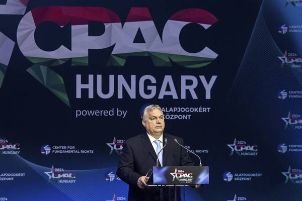 Hungary's Orbán urges European conservatives, and Trump, toward election victories at CPAC event