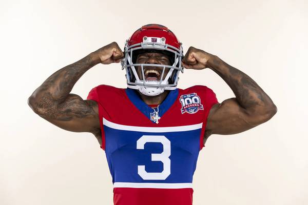 New York Giants reveal 'Century Red' uniforms ahead of franchise's 100th season