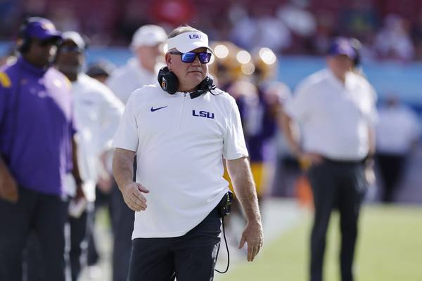 LSU coach Brian Kelly: 'We're not in the market of buying players'