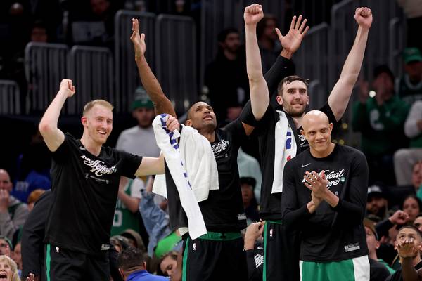 Celtics finish off the Heat without Kristaps Porziņģis as their 'sixth starter' answers the call