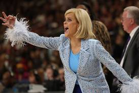 LSU’s Kim Mulkey ‘ejected’ at Savannah Bananas game after throwing out first pitch