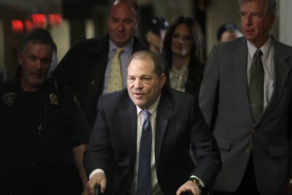Here's what's happening with movie mogul Harvey Weinstein's New York rape conviction