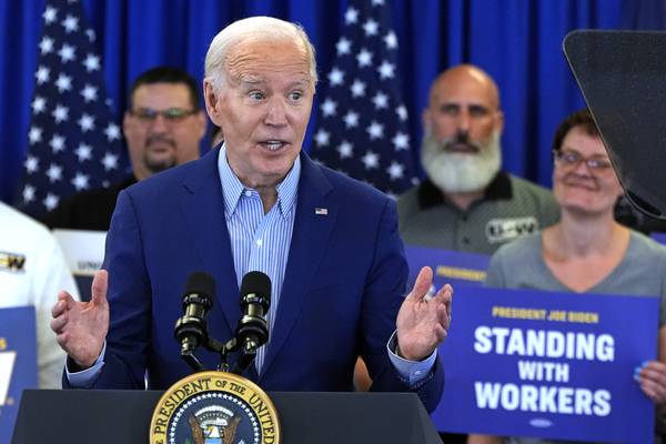 Biden vows to block US Steel acquisition by a Japanese company and promises tariffs on Chinese steel