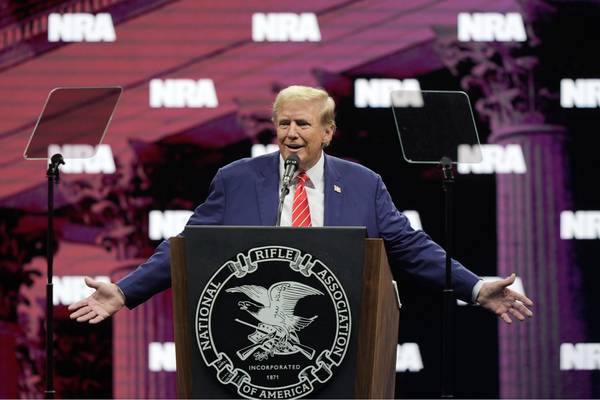 Trump receives NRA endorsement as he vows to protect gun rights