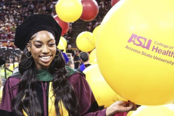 A Chicago teen entered college at 10. At 17, she earned a doctorate from Arizona State
