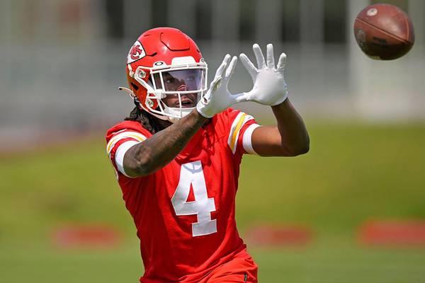 Report: Chiefs receiver Rashee Rice attends OTAs amid offseason incidents