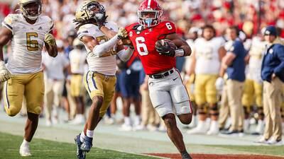 Kenny McIntosh shines at Senior Bowl, asks Todd Monken to stay at Georgia for another title